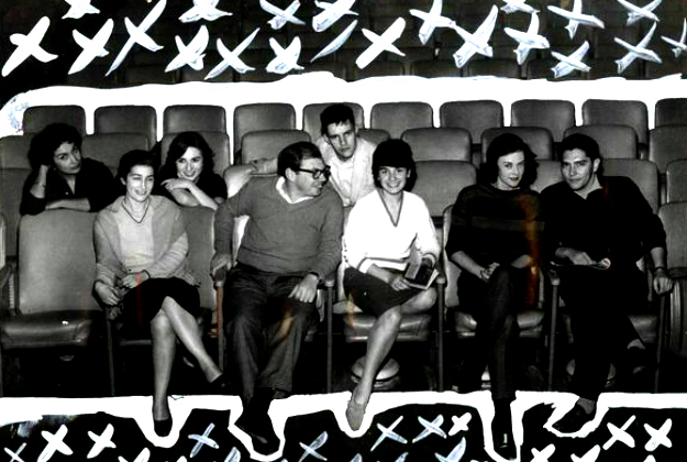 Artistas do Teatro de Equipe em 'O despacho' (1961)