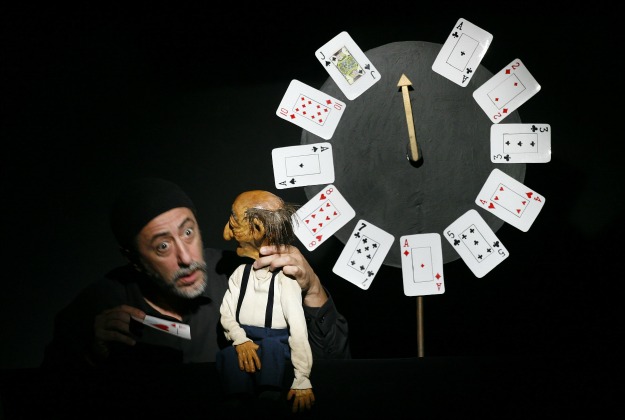 Marionetista Jorge Onofri em 'Podés silbar?'