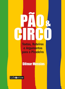 Capa do livro com textos do Circo Girassol
