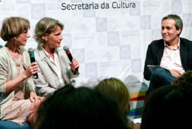 Marie-Christine, Aline Meyer (tradutora) e Carvalho