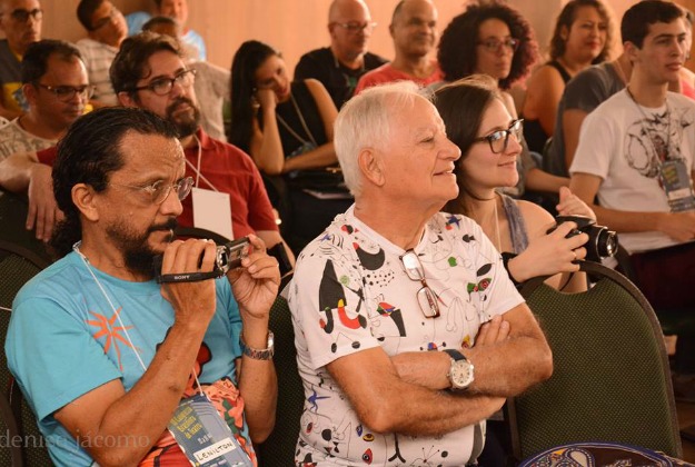 Foram em média 70 participantes por dia durante o III Congresso Brasileiro de Teatro em Goiânia